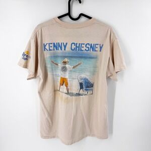 Kenny Chesney 2015 Tour T Shirt Corona Light Beach Graphic Mens Size Medium